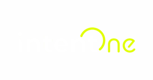 IntentOne logo - white and green
